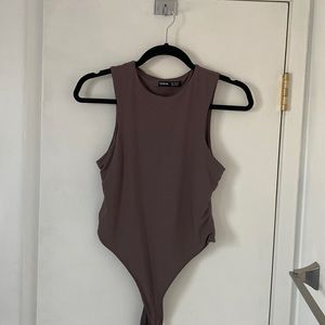 Brown bodysuit
